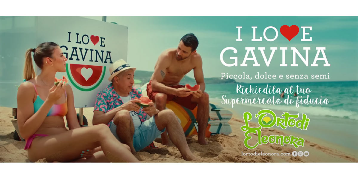 È on air lo spot dell'anguria Gavina